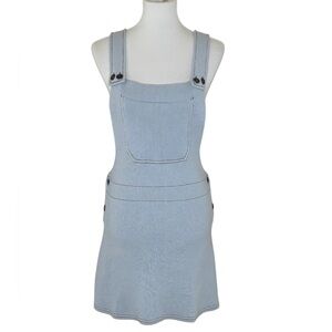 Zara Knitted Overall Mini Dress